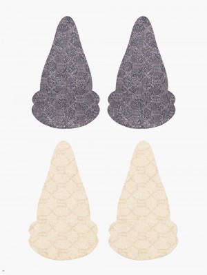 Beige Grey Savage X Fenty T-Shape Lifting Stickers Women's Lingerie | UPBOGR186