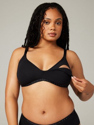 Black Savage X Fenty Cotton Maternity Women's Bralettes | TSLJIH185