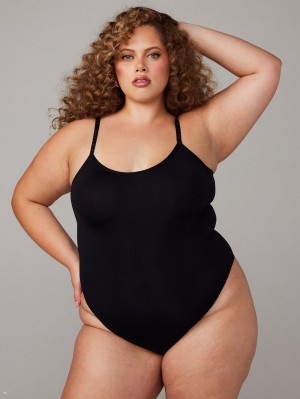 Black Savage X Fenty Seamless Teddy Women's Bodysuit | FYWJCP263