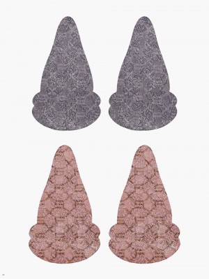 Brown Grey Savage X Fenty T-Shape Lifting Stickers Women's Lingerie | TIAGOZ243