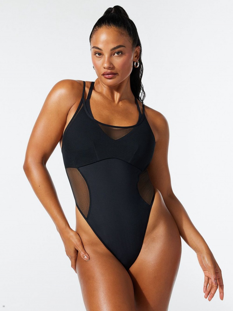 Black Savage X Fenty 1-On-1 Women's Bodysuit | MFBEPH395