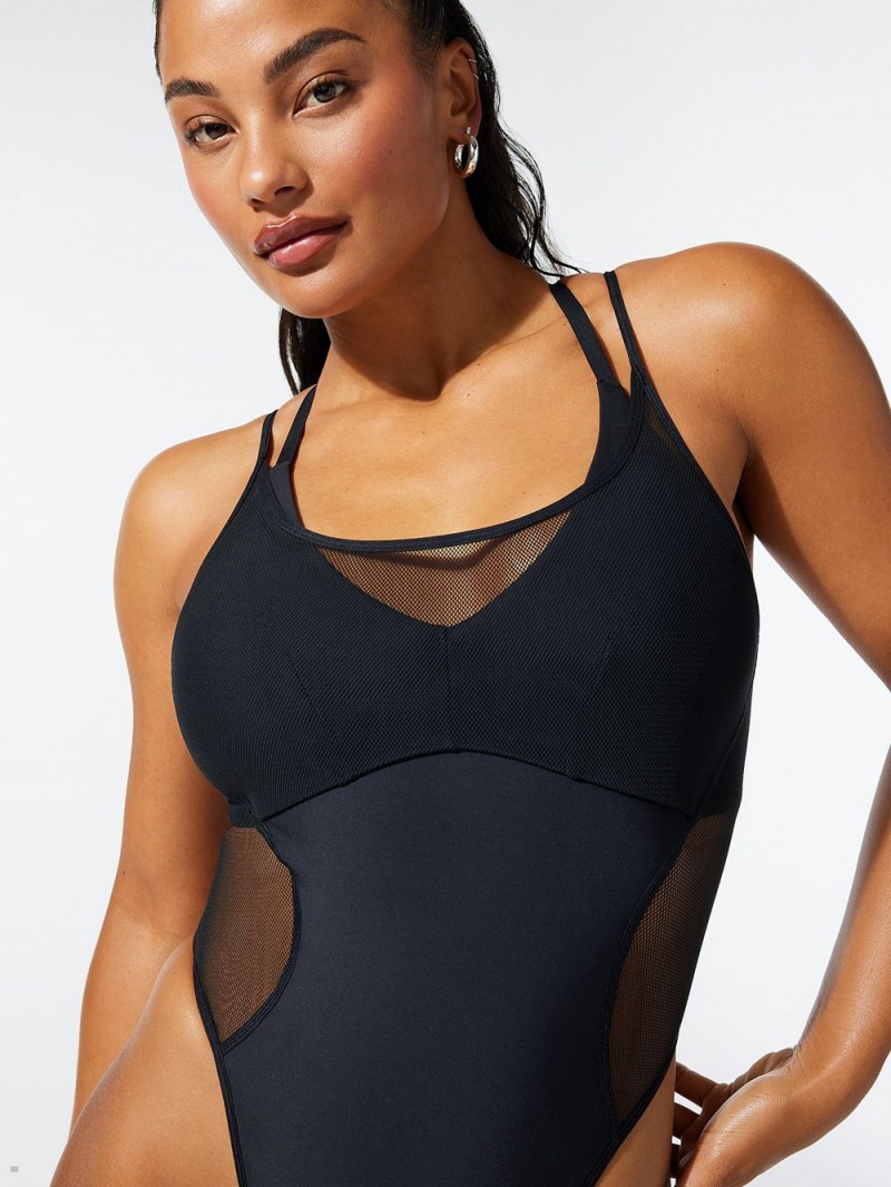 Black Savage X Fenty 1-On-1 Women's Bodysuit | MFBEPH395