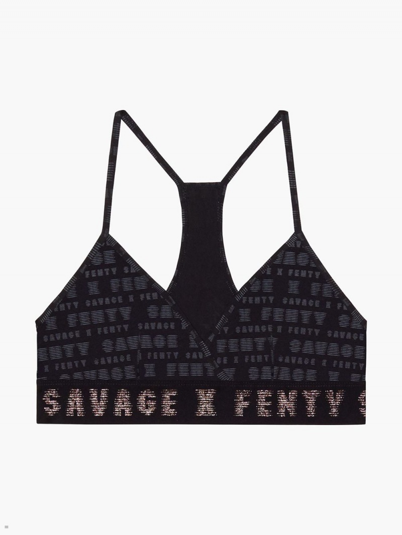 Black Savage X Fenty Forever Savage Women's Bralettes | PATKZQ756