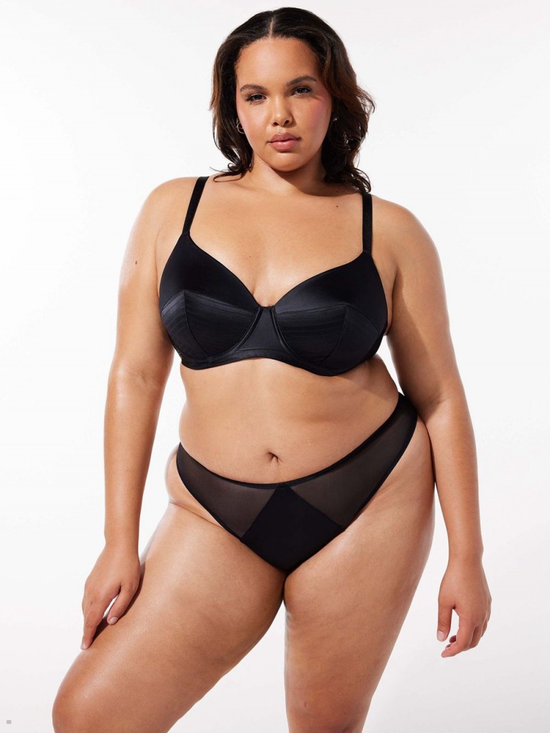 Black Savage X Fenty Sexties Bullet Women's Bralettes | CZWGEM472