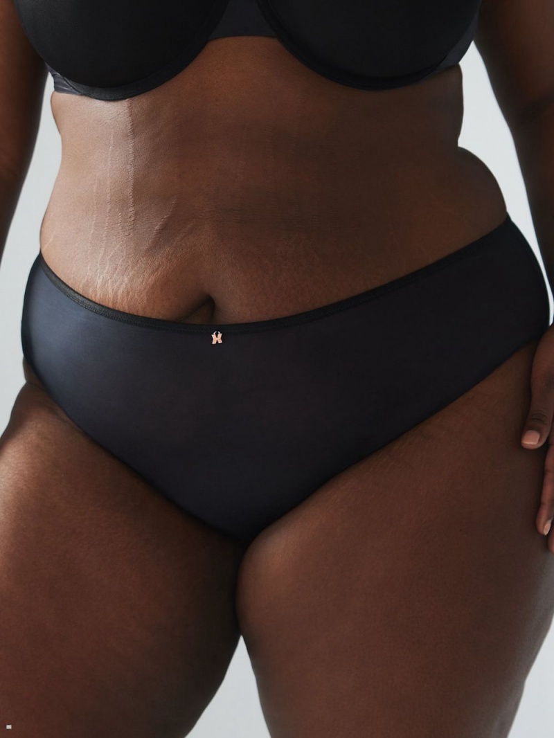 Black Savage X Fenty Sheer X Women's Cheeky Panty | BVIHAS604