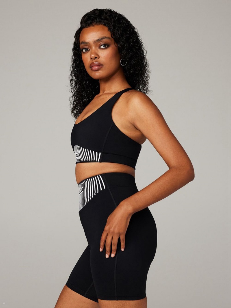 Black Savage X Fenty Xccentuate Low-Impact Women's Sports Bra | VOEDPF720