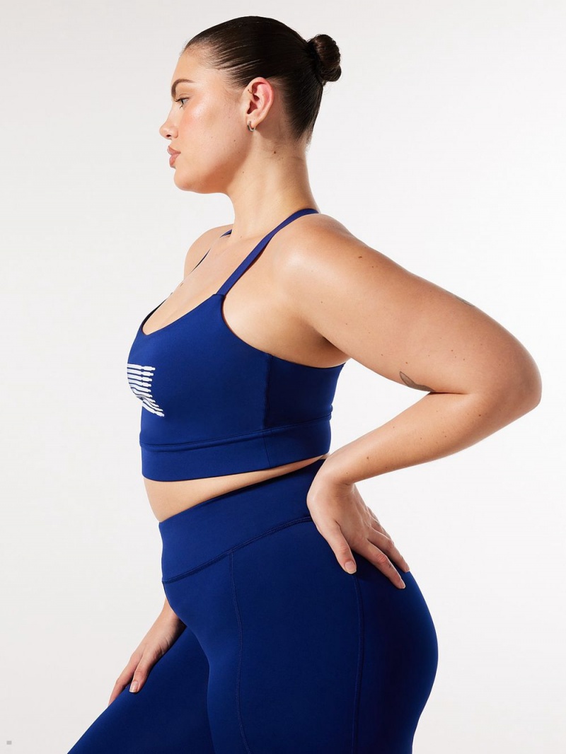 Blue Savage X Fenty Band-It Low-Impact Women's Sports Bra | YCHFIM835