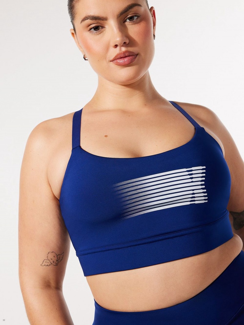 Blue Savage X Fenty Band-It Low-Impact Women's Sports Bra | YCHFIM835