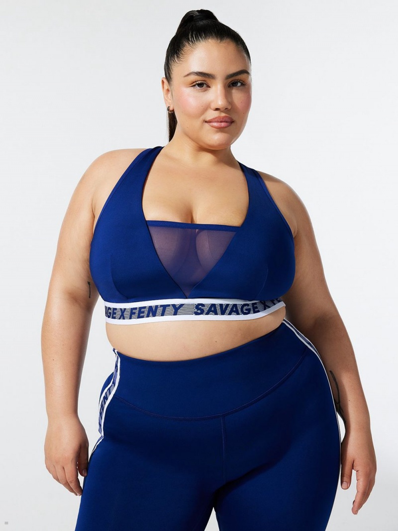 Blue Savage X Fenty Main Player Medium-Impact Women's Sports Bra | RBYLST014