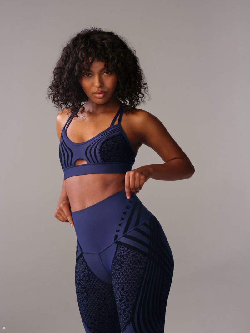 Blue Savage X Fenty Special Fx Low-Impact Women's Sports Bra | ILRKBO209