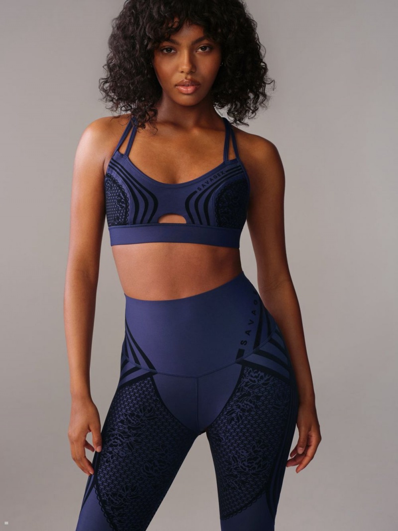 Blue Savage X Fenty Special Fx Low-Impact Women's Sports Bra | ILRKBO209