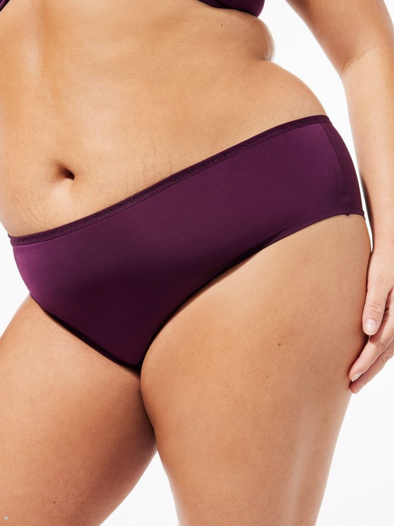 Purple Savage X Fenty New Microfiber Women's Hipster Panty | VGHTON153